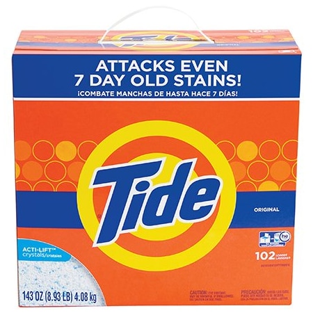 Tide Tide High Efficiency Powder Detergent - 143 oz. Box, 2PK BUY00039029